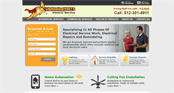 Desktop Screenshot of lightningvolts.com
